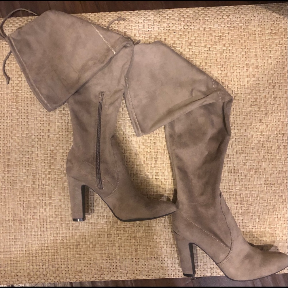 Unisa Suede Over the Knee Boots